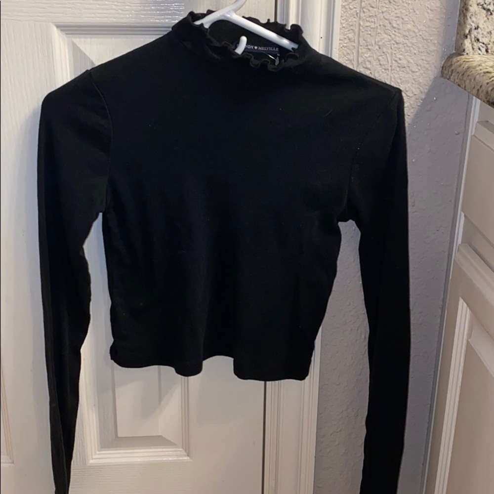 Brandy Melville long sleeve cropped top